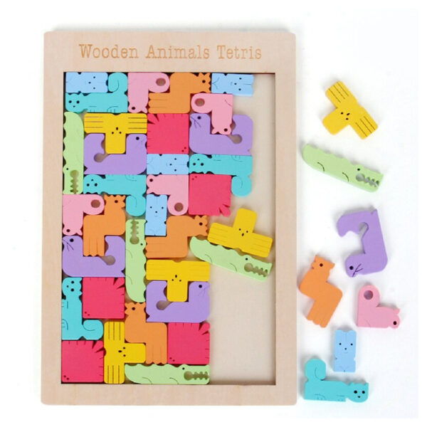 Tetris Puzzel - Dieren Editie - Afbeelding 8