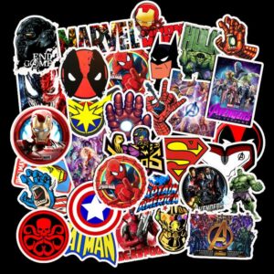 Avengers / DC Superhelden Sticker set - 50 stuks