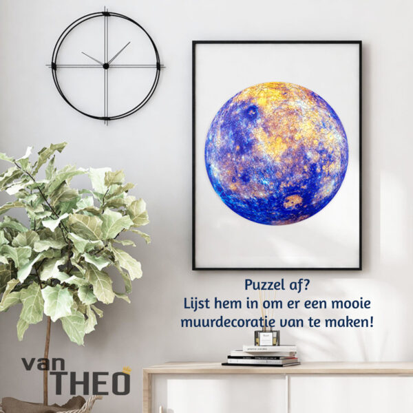 Houten Puzzel - Planeet Mercurius - Afbeelding 2